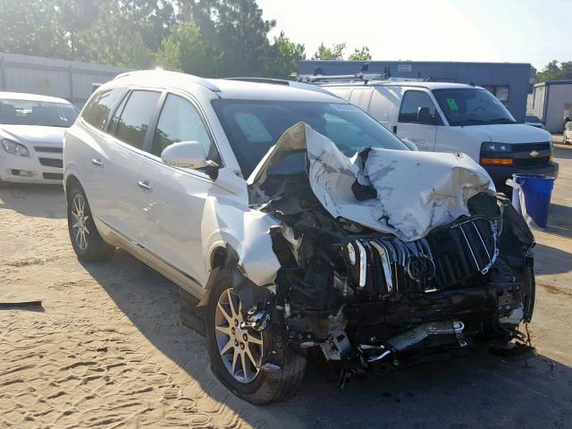 5GAKRCKD4DJ107439 - 2013 BUICK ENCLAVE WHITE photo 1