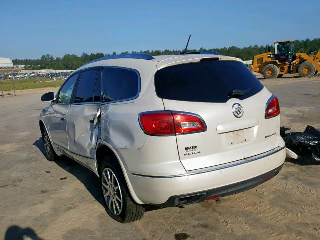 5GAKRCKD4DJ107439 - 2013 BUICK ENCLAVE WHITE photo 3