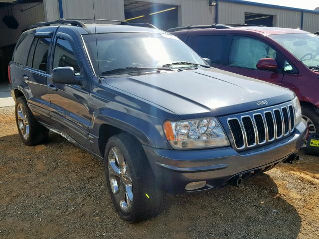 1J4GW58N91C568722 - 2001 JEEP GRAND CHER BLUE photo 1