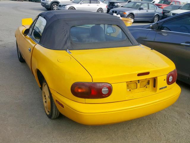 JM1NA351XN1300300 - 1992 MAZDA MX-5 MIATA YELLOW photo 3