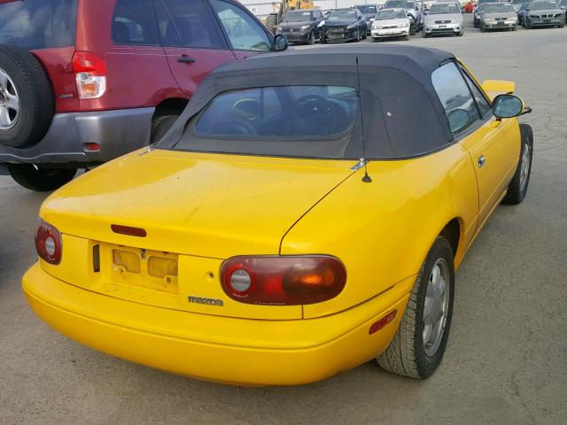 JM1NA351XN1300300 - 1992 MAZDA MX-5 MIATA YELLOW photo 4