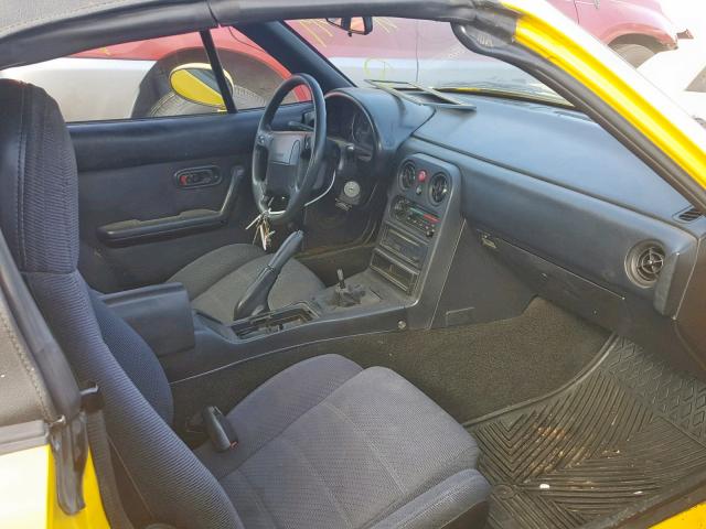 JM1NA351XN1300300 - 1992 MAZDA MX-5 MIATA YELLOW photo 5