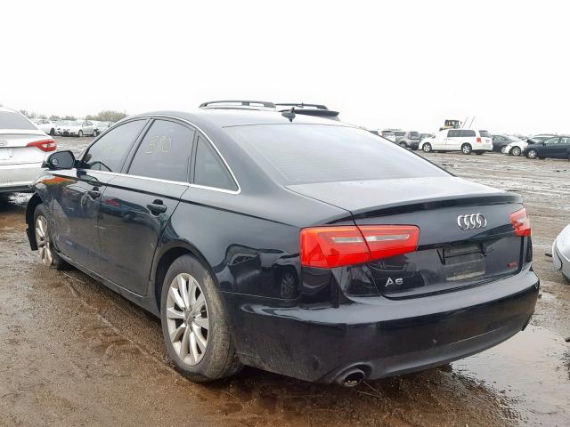 WAUFFAFC1DN016410 - 2013 AUDI A6 PREMIUM BLACK photo 3