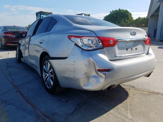 JN1CV7AP6GM201135 - 2016 INFINITI Q50 BASE  photo 3