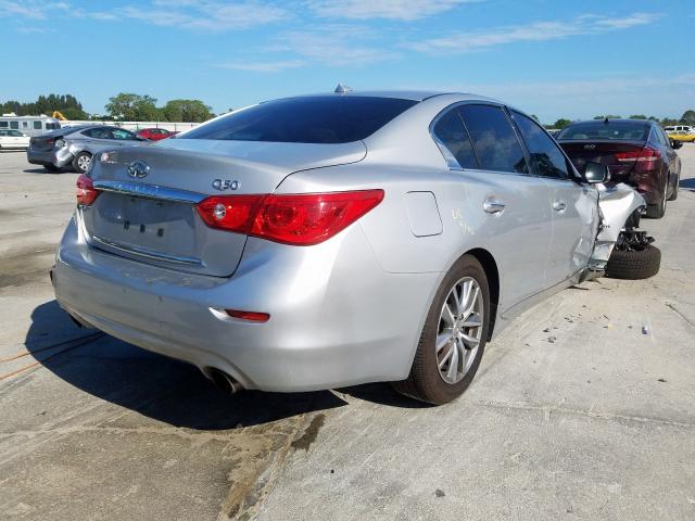 JN1CV7AP6GM201135 - 2016 INFINITI Q50 BASE  photo 4