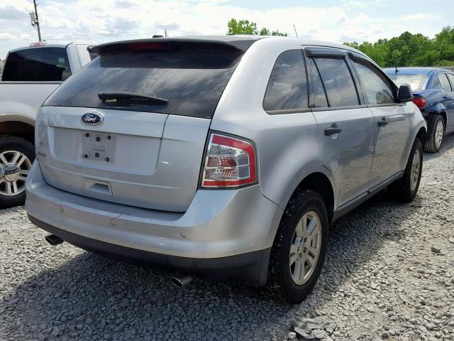 2FMDK3GC0ABB28098 - 2010 FORD EDGE SE SILVER photo 4