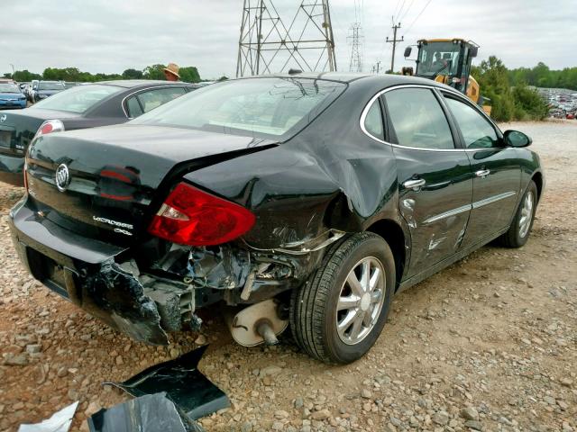 2G4WD582661267430 - 2006 BUICK LACROSSE C BLACK photo 4