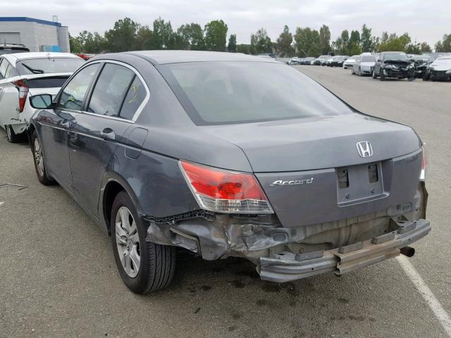 1HGCP26439A031069 - 2009 HONDA ACCORD LXP GRAY photo 3