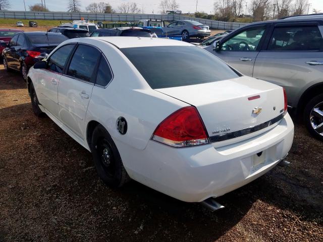 2G1WD5EM0A1158201 - 2010 CHEVROLET IMPALA POLICE  photo 3