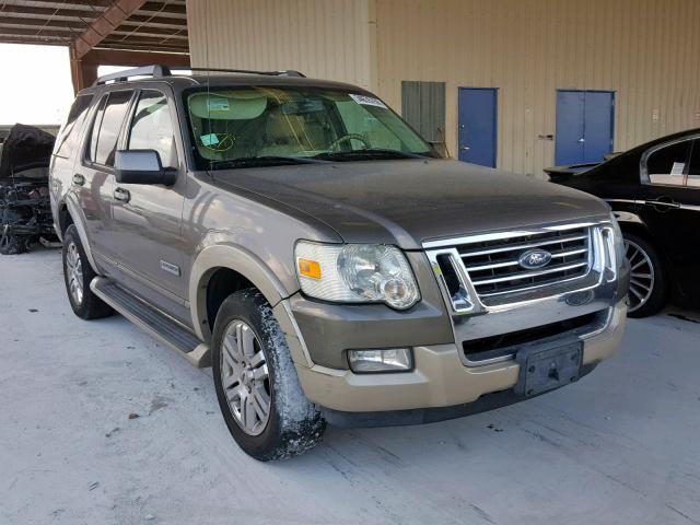 1FMEU64E16UB72232 - 2006 FORD EXPLORER E BROWN photo 1