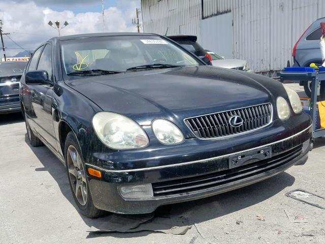 JT8BD69S110137596 - 2001 LEXUS GS 300 BLACK photo 1