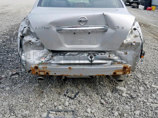 1N4AL21E19C197411 - 2009 NISSAN ALTIMA 2.5 SILVER photo 9