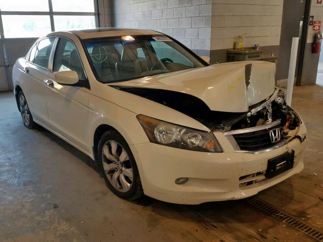 1HGCP36829A003109 - 2009 HONDA ACCORD EXL WHITE photo 1