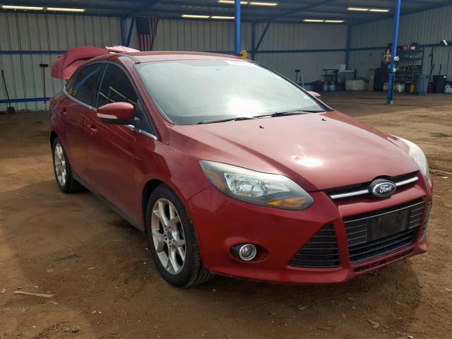 1FADP3J25DL200316 - 2013 FORD FOCUS TITA RED photo 1