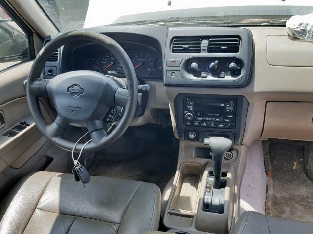 1N6ED27T81C327670 - 2001 NISSAN FRONTIER C TAN photo 9