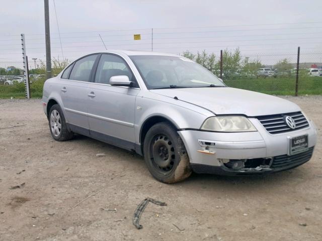 WVWTH63B23P298827 - 2003 VOLKSWAGEN PASSAT GLX SILVER photo 1