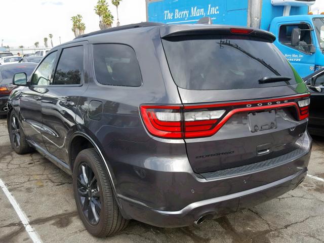 1C4SDHCT3JC247921 - 2018 DODGE DURANGO R/ GRAY photo 3