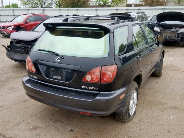 JT6HF10U2X0059451 - 1999 LEXUS RX 300 BLACK photo 4