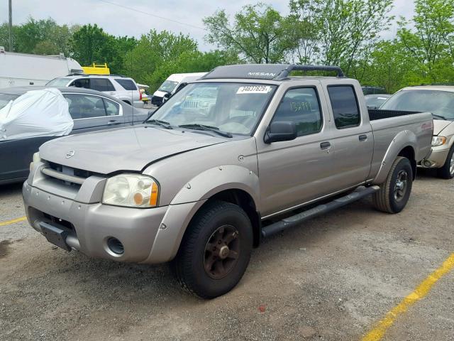 1N6ED29Y84C444422 - 2004 NISSAN FRONTIER C GOLD photo 2