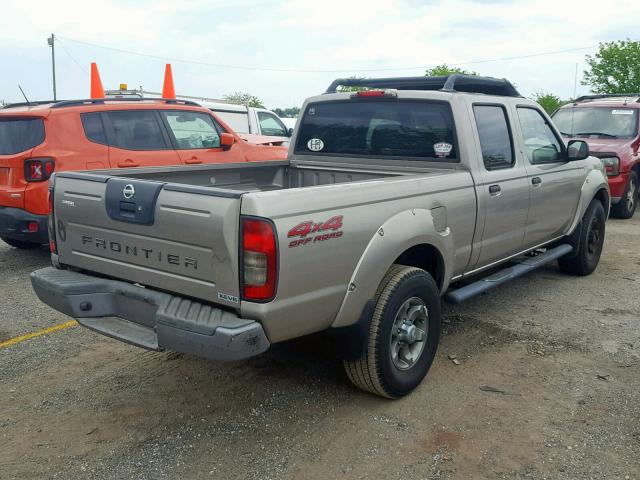 1N6ED29Y84C444422 - 2004 NISSAN FRONTIER C GOLD photo 4