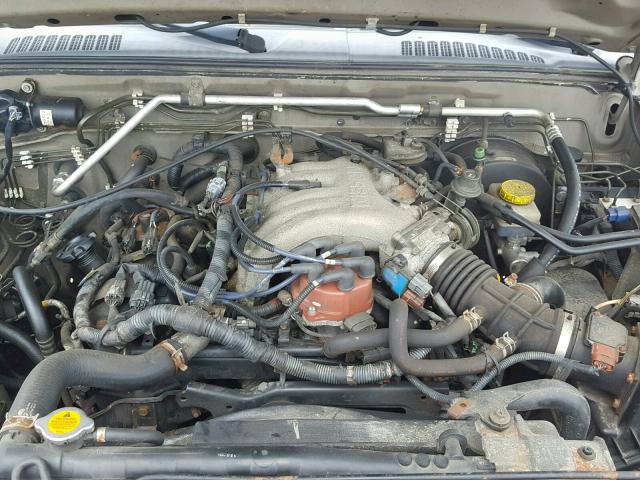 1N6ED29Y84C444422 - 2004 NISSAN FRONTIER C GOLD photo 7