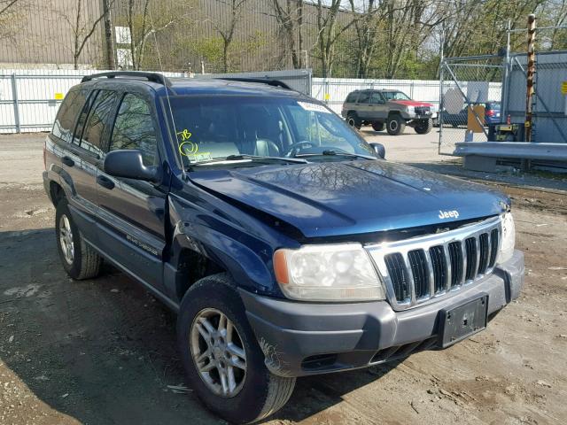 1J4GW48S12C249039 - 2002 JEEP GRAND CHER BLUE photo 1