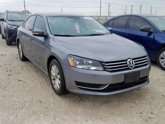 1VWAT7A38FC028954 - 2015 VOLKSWAGEN PASSAT S GRAY photo 1