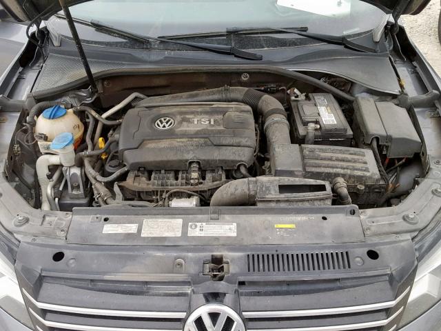 1VWAT7A38FC028954 - 2015 VOLKSWAGEN PASSAT S GRAY photo 7