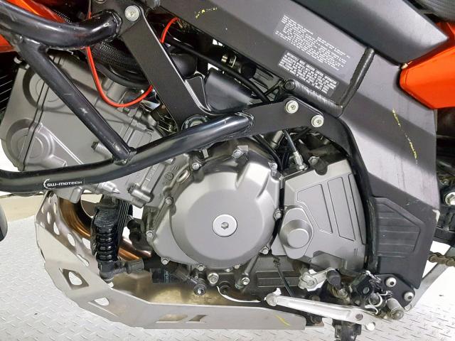 JS1VP54A592100883 - 2009 SUZUKI DL650 ORANGE photo 12