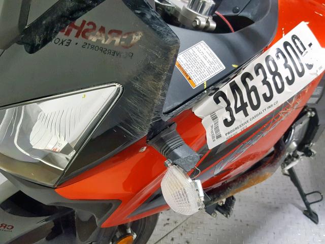 JS1VP54A592100883 - 2009 SUZUKI DL650 ORANGE photo 14