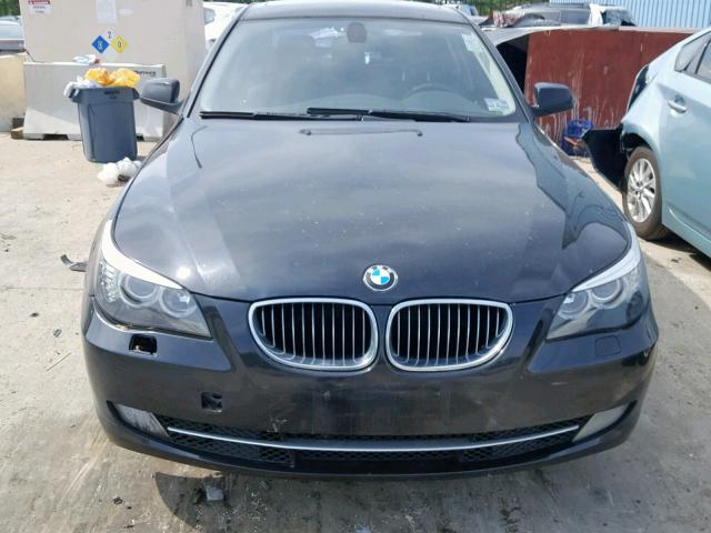 WBANV1C54AC388089 - 2010 BMW 528 XI BLACK photo 9