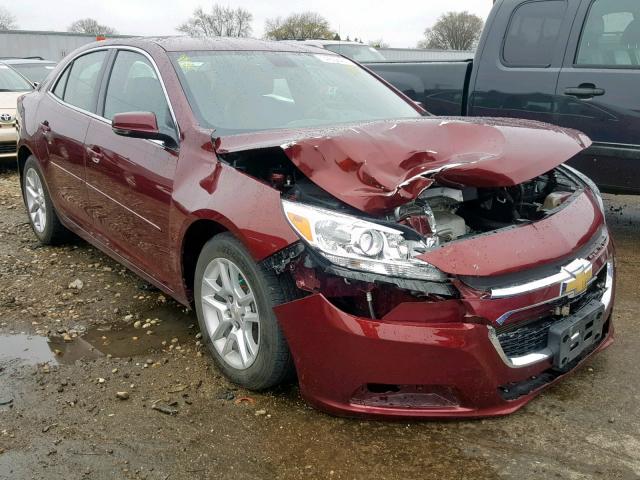 1G11C5SA4GF115358 - 2016 CHEVROLET MALIBU LIM MAROON photo 1