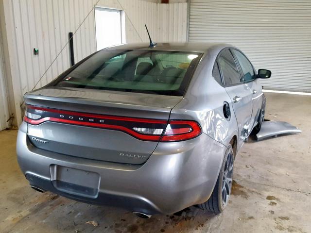 1C3CDFBA7DD142259 - 2013 DODGE DART SXT GRAY photo 4