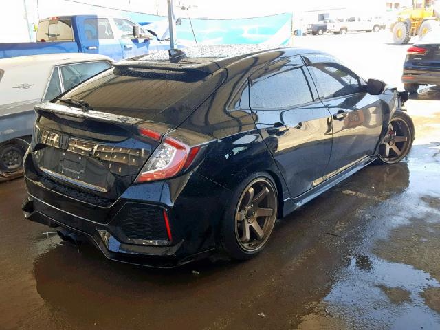 SHHFK7G49JU226349 - 2018 HONDA CIVIC SPOR BLACK photo 4