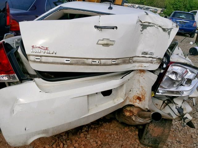 2G1WD58C669428981 - 2006 CHEVROLET IMPALA SUP თეთრი ფოტო 9