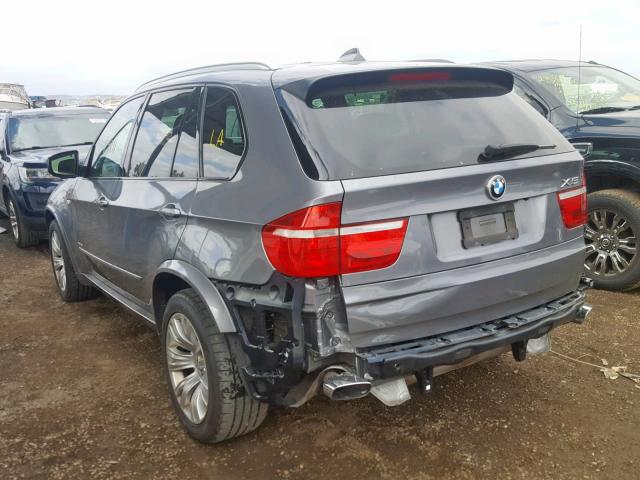 5UXFE8C50AL310584 - 2010 BMW X5 XDRIVE4 GRAY photo 3