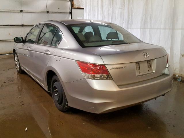 1HGCP26888A152634 - 2008 HONDA ACCORD EXL SILVER photo 3