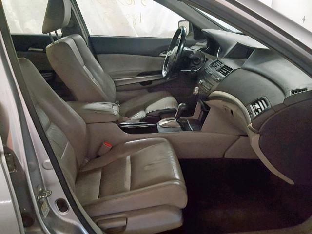 1HGCP26888A152634 - 2008 HONDA ACCORD EXL SILVER photo 5