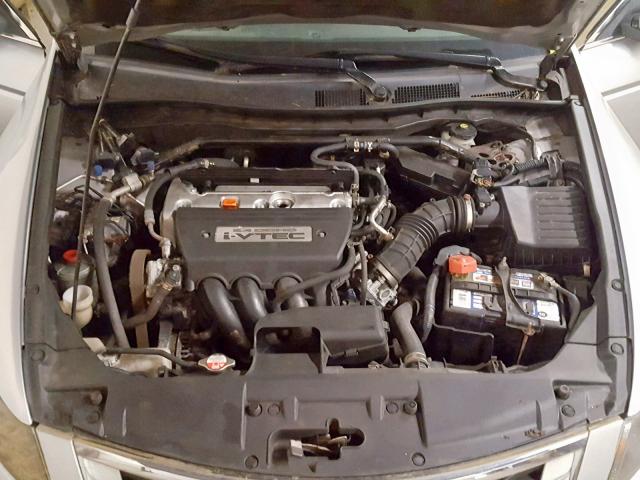 1HGCP26888A152634 - 2008 HONDA ACCORD EXL SILVER photo 7