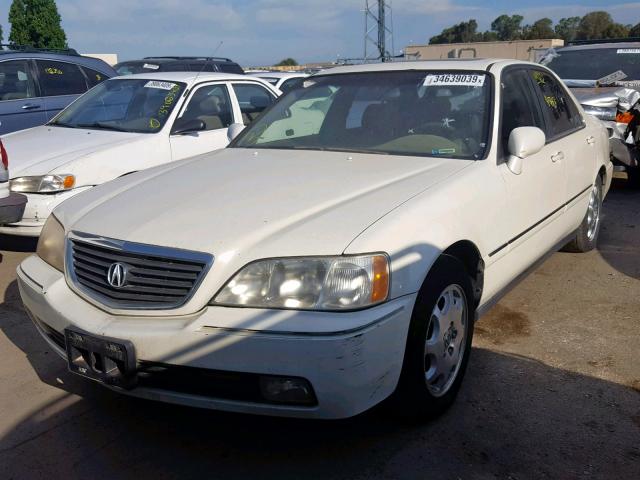 JH4KA965XYC015563 - 2000 ACURA 3.5RL WHITE photo 2