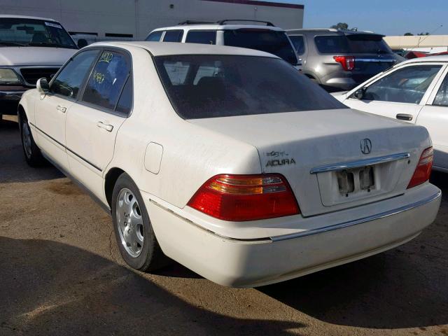 JH4KA965XYC015563 - 2000 ACURA 3.5RL WHITE photo 3