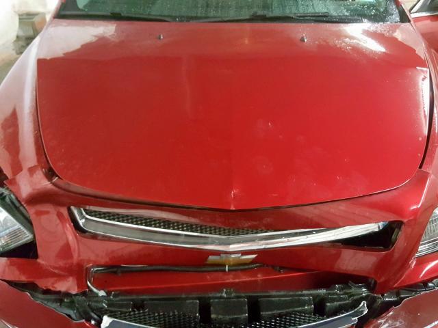 1G1ZC5E08CF242064 - 2012 CHEVROLET MALIBU 1LT 红色 照片 7