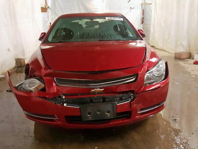 1G1ZC5E08CF242064 - 2012 CHEVROLET MALIBU 1LT 红色 照片 9