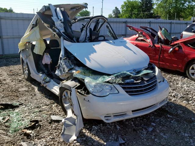 1C3CC4FB4AN228581 - 2010 CHRYSLER SEBRING TO WHITE photo 1