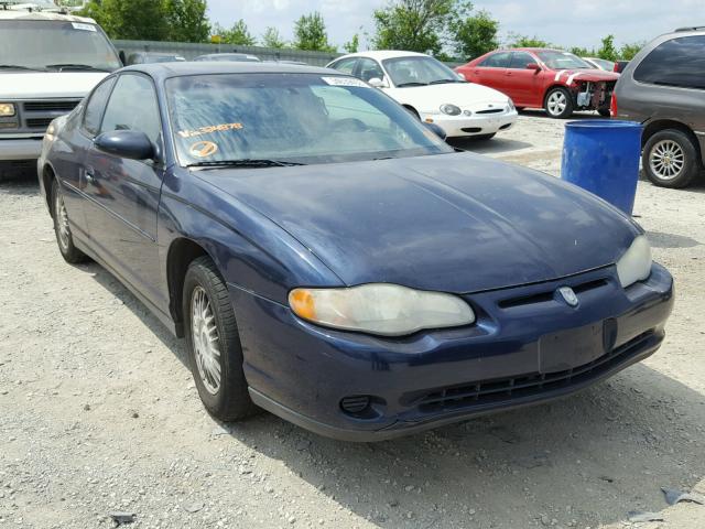 2G1WW12E8Y9324878 - 2000 CHEVROLET MONTE CARL BLUE photo 1