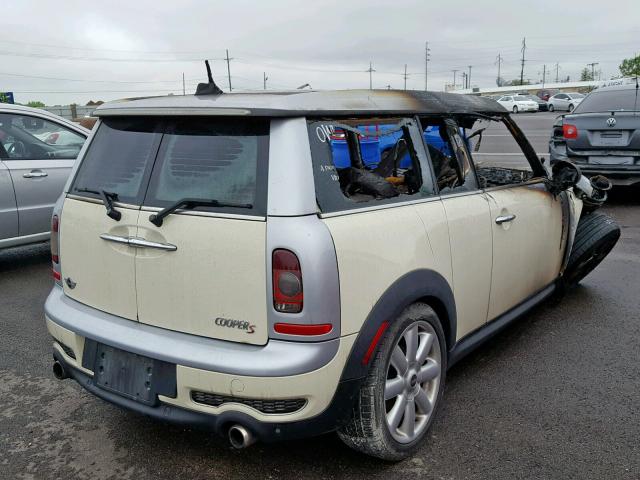 WMWMM335X8TP70907 - 2008 MINI COOPER S C CREAM photo 4