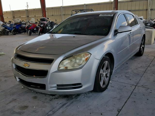 1G1ZJ57B29F215276 - 2009 CHEVROLET MALIBU 2LT SILVER photo 2