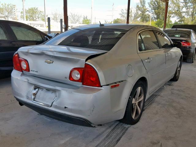 1G1ZJ57B29F215276 - 2009 CHEVROLET MALIBU 2LT SILVER photo 4