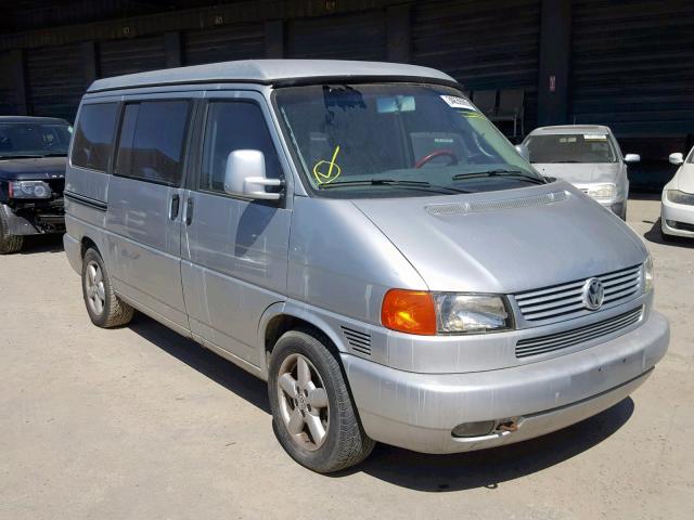 WV2NB47082H096933 - 2002 VOLKSWAGEN EUROVAN MV SILVER photo 1