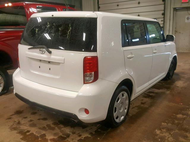 JTLZE4FE1EJ055324 - 2014 TOYOTA SCION XB 白色 照片 4
